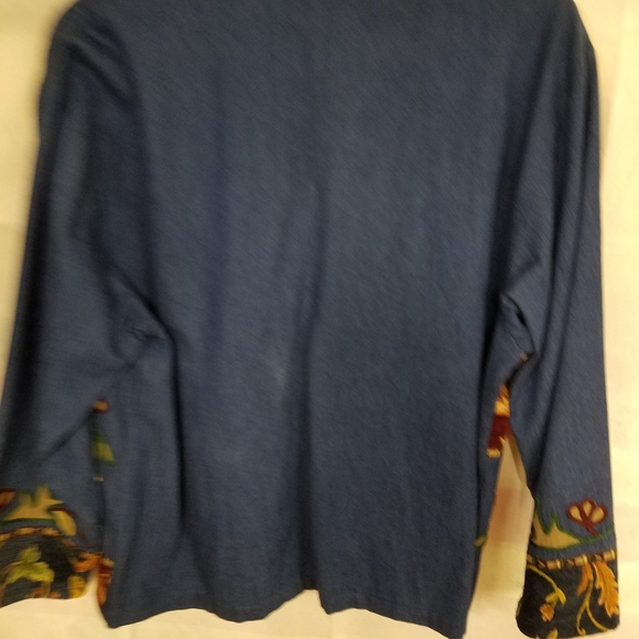 Sante' Classics XL Denim Beautiful Design Jacket - Picture 7 of 11